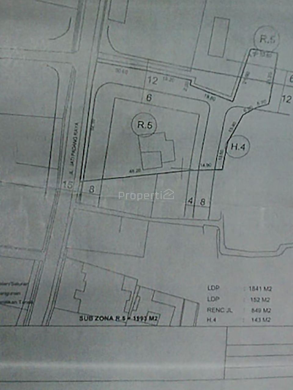 Strategic Land in Jati Padang, Pasar Minggu, DKI Jakarta