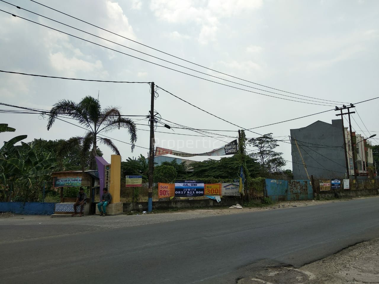 Tanah Pinggir Jalan di Curug, Tangerang, Banten
