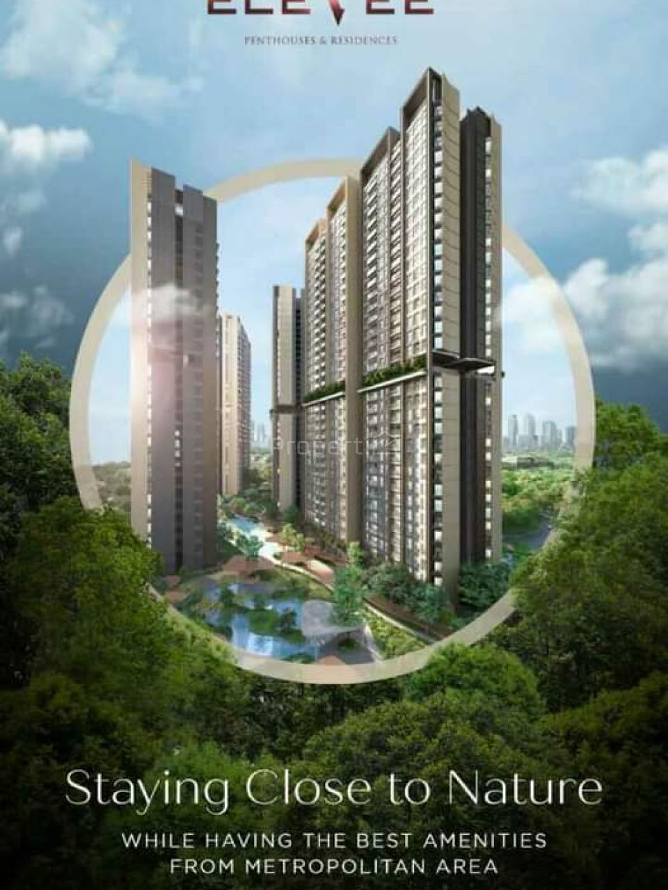 Unit Apartemen 2BR di EleVee Penthouses & Residences, Tangerang, Pinang